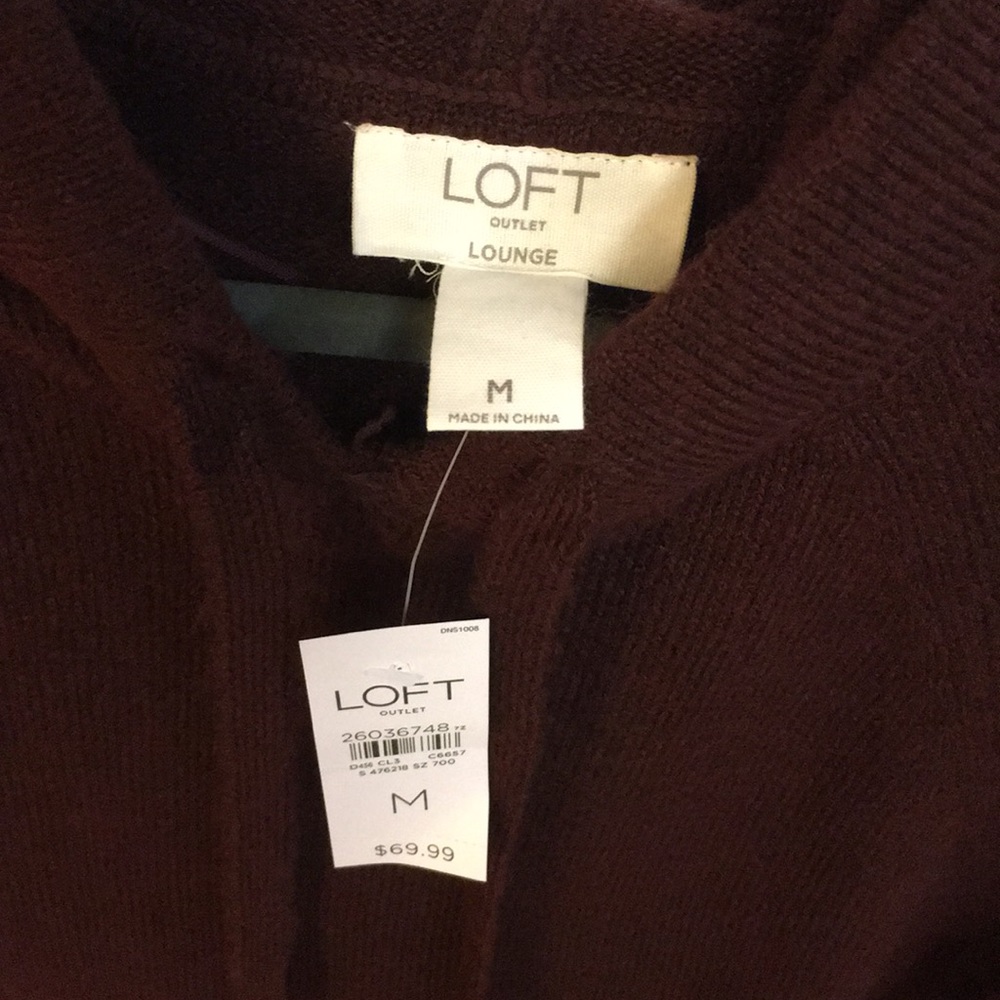 Loft hoodie dress with tags!